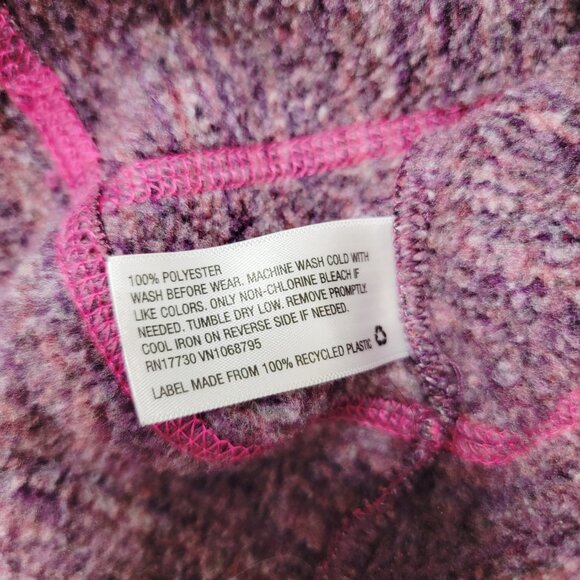 Cat & Jack Girls Size Medium 7-8 Fleece Knit Quilted Puffer Vest Pink - Picture 9 of 9